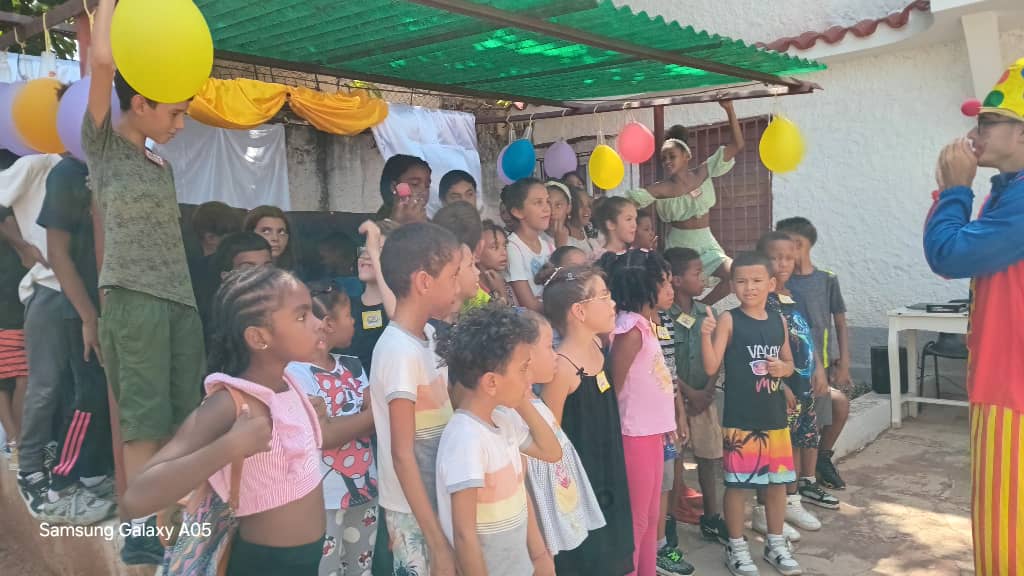 Children at Vacation Bible School in Havana, Cuba